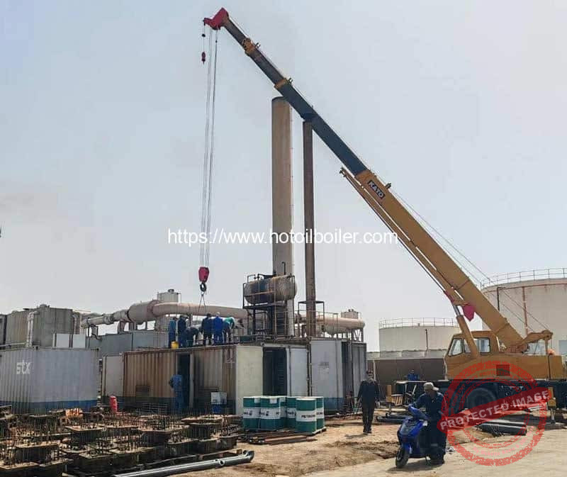 Gas-Fuel-Thermal-Oil-Heater-Installation-to-Iraq